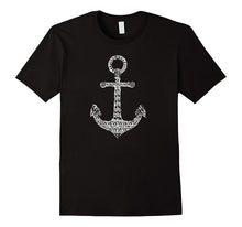 Anchor T-Shirt, Shirt With Nautical Theme for Beach Ocean
