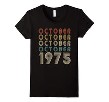 Retro Classic Vintage OCTOBER 1975 - 42nd Gift 42 Years Old