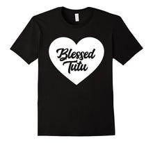 Blessed Tutu Heart Shirt - Hawaiian Thanksgiving T-Shirt