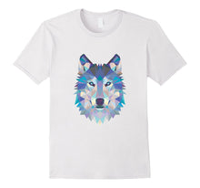 Geometric Wolf Tee
