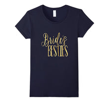 Bridesmaid Shirt Brides Besties Wedding Bachelorette Gold