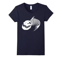 Fishing Badass Fish Bone Skeleton T-Shirt Fisherman Gift