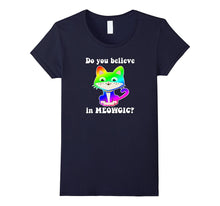 Do You Believe in MEOWGIC Funny Cat Magic T-Shirt Girls Moms