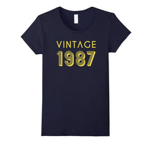 30th Birthday Gift Shirt Cool Vintage Retro 30 Year Old 1987