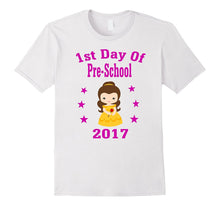 1st Day of Pre-School 2017 First Day of School T-Shirt