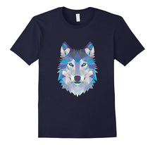 Geometric Wolf Tee
