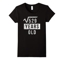 23rd Birthday Gift 23 Yr Years Old Funny Square Root T Shirt