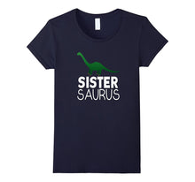 Sister Saurus Dinosaur Shirt Matching Family Tribe Daughter