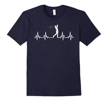 Golfing Heartbeat I Love Playing Golf T-Shirt