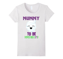 Halloween Pregnancy Shirt Mom Mummy to Be Due November 2017