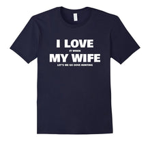 Mens Love My Wife, Funny Husband Dove Hunting T Shirt
