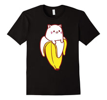 Bananya Banana Funny Cat T Shirt