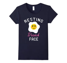 Resting Brunch Face Shirt : Grumpy Breakfast Egg Humor Joke