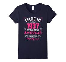 Made in 1937 - 80 Years Old 80th B-Day Birthday Gift T-Shirt