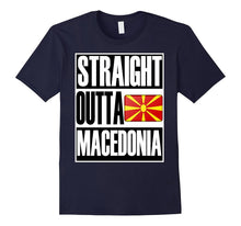 Storecastle Straight Outta Macedonia Flag Gift Pride T-Shirt