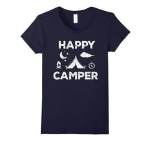 Happy Camper T-Shirt Funny Camping Gift Shirt