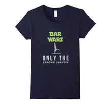 Fun Mens + Boys Gift Gymnastics T-Shirt - Bar Wars!