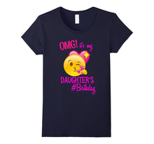 Emoji Daddy of the Birthday Girl Emoji Shirt