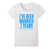 7 Years Married Anniversary 7th Year Wedding Gift T-Shirt
