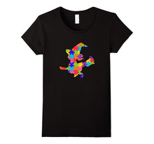 Halloween Autism Witch T-Shirt for Autism Awareness