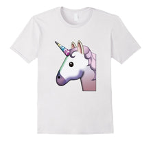 Emoji Unicorn T Shirt Novelty Funny for Men Women Kids