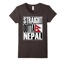 Storecastle: Straight Outta Nepal Gift Flag Pride T-Shirt