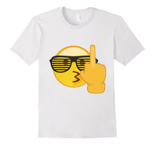 Emoji Shirt :) Sunglasses Middle Finger - New Emojis App
