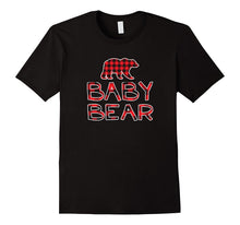 Baby Bear Red Flannel Plaid T-Shirt