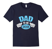 Mens Dad to Be of a New Baby Boy Baby Shower 2018 T-Shirt