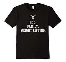 God Family Weight Lifting Funny Shirt Gift