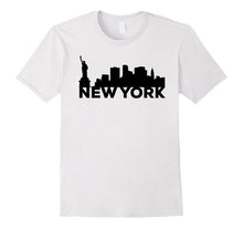 New York City Buildings Statue of Liberty Souvenir T-Shirt