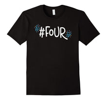 4th Birthday Party Shirt Kids Son Daughter Mom Dad Four 4