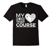 Cross Country Mom Shirt My Heart Is on That Course Tshirt