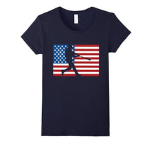 July 4th American Flag Baseball T-Shirt