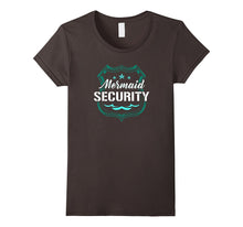Mermaid Security Dad Son Party Swimming Pool Ocean T Shirt