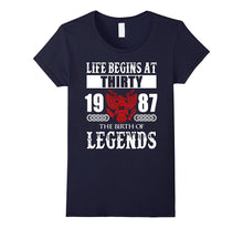 Happy 1987 My 30th Birthday Gift Ideas T Shirt