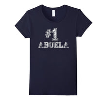 #1 Abuela T Shirt - Number One Grandmother Mother Gift Tee