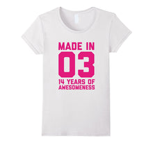 14th Birthday Shirt Gift Age 14 Year Old Girls Tshirt Tee