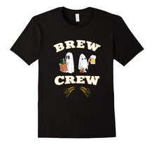 Cute Halloween Brew Crew Wine Beer Lovers Funny Gift T-Shirt