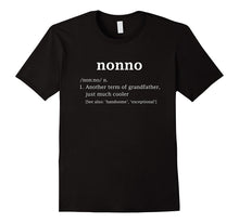 Nonno Definition Funny Gift for GrandFather T Shirt