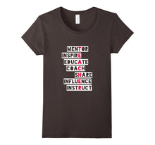 Mentor Inspire Educate Coach Share Cute Teacher Gift T-Shirt