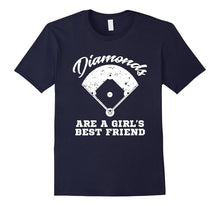 Distressed Diamonds Are a Girl's Best Friend T-Shirt
