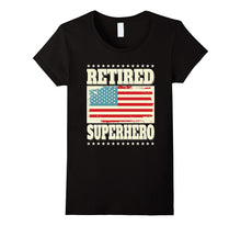 Retired Superhero Funny T-Shirt Retirement Retirees Legend