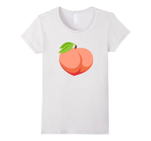 Emoji T-Shirt Peach Emoticon Fruit Food
