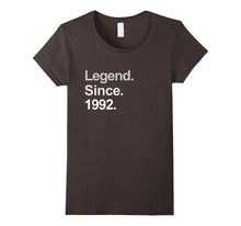 Legend Since 1992 Shirt - 25th Birthday Gifts TShirt