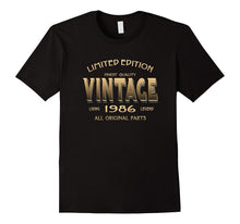 31st Birthday Gifts for Women Men 31 Years Old 1986 T-Shirt