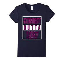 Cool Straight Outta 1987 30th Years Old Birthday Gift Shirt
