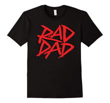 Mens the Rad Dad Hand Brushed Tag Tee