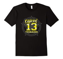 Funny Official Teenager 13 T-Shirt for Boys and Girls