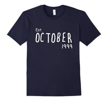 Est October 1999 Shirt - Cute 18th Birthday Gifts TShirt